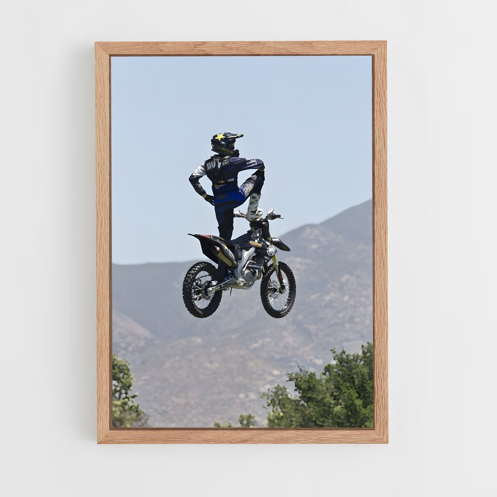 Poster Freestyle Évasion – affiche Motocross freestyle (vue 4)